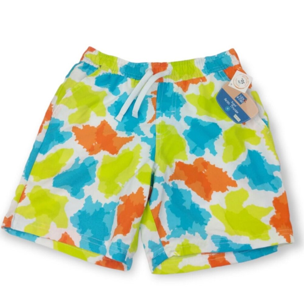 Lily and Dan Boys Medium Multicolor Swim Trunks New with Tags